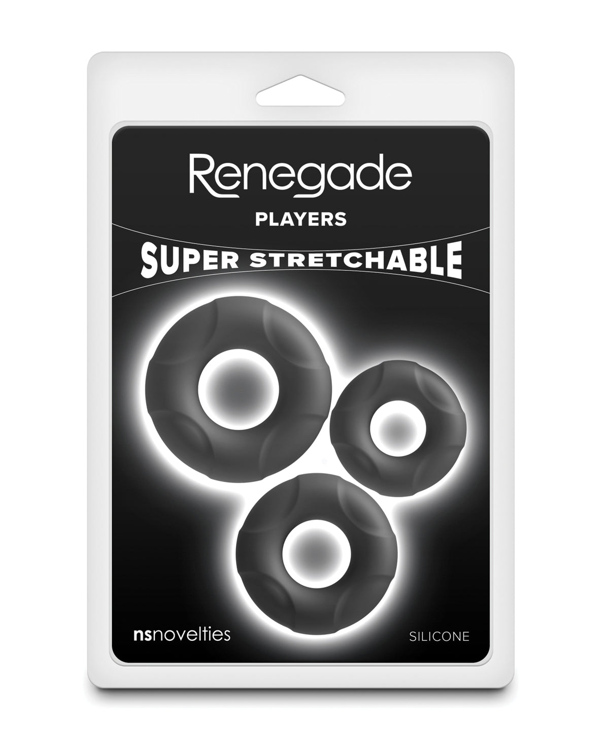 Fundas de agarre personalizadas de silicona negra ultrasuave Renegade Players