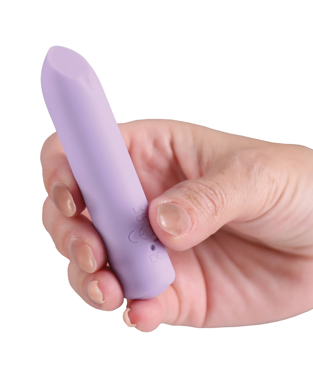 Minnie's Dot Bullet Vibrator Rechargeable Lilac Compact Silicone Water Resistant