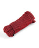 Charger l'image dans la visionneuse de la galerie, Corde rouge en polyester Bound de 50 Ft, confortable et anti-frottements, pour attaches
