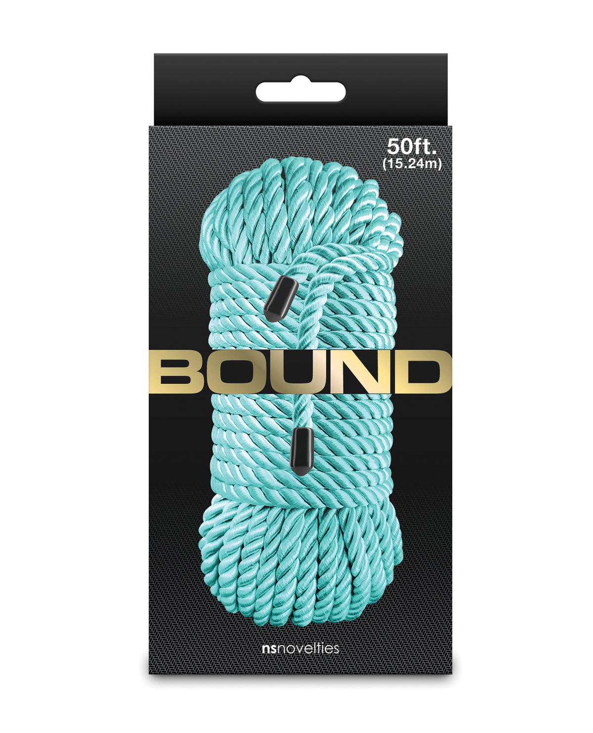 Bound Green 50 Foot Polyester Non Chafing Rope For Couples Play