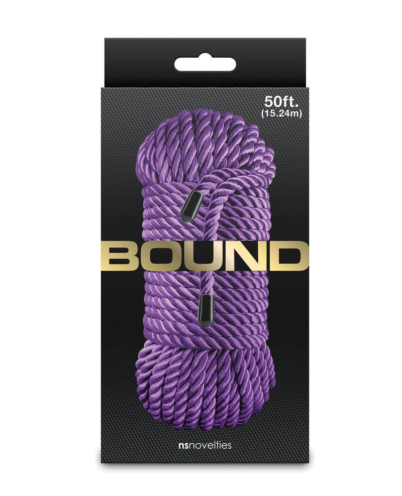 Charger l'image dans la visionneuse de la galerie, Corde en polyester de 50 Ft confortable et anti-irritations Collection violette
