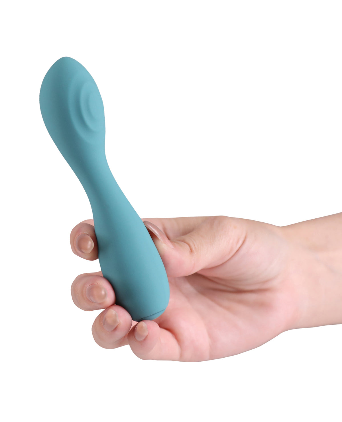 X And O S Cherish Teal Waterproof Rechargeable Silicone Vibrator