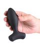 Cargue la imagen en el visor de la galería, Tapón flexible de silicona vibrador recargable Love Notes Wildflower, negro
