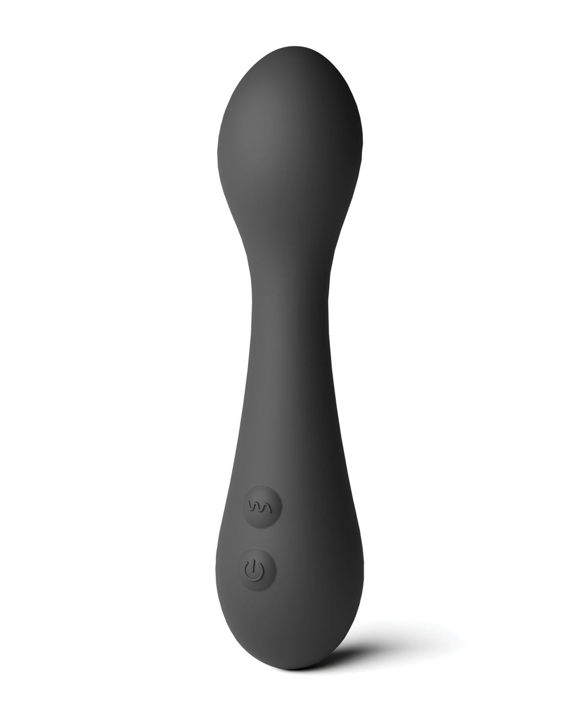 Flexible Silicone Vibrating Wand Rechargeable Water Resistant Oh Darling Black