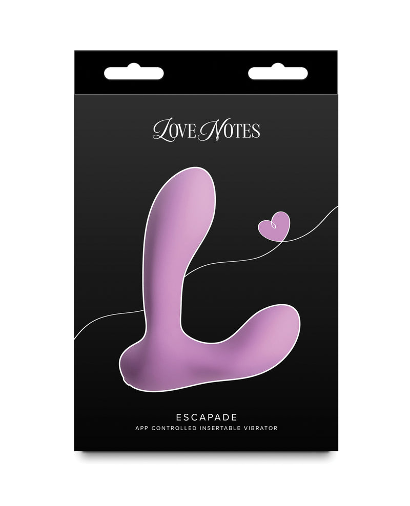 Cargue la imagen en el visor de la galería, Love Notes Escapade Vibrador insertable de silicona controlado mediante app

