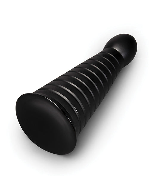 Bvibe Cone 10-calowe stożkowe żebrowane dildo XXL z przyssawką