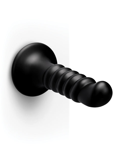 Bvibe Krush 9.5 ιντσών κυρτό ραβδί XXL με ραβδώσεις και βεντούζα