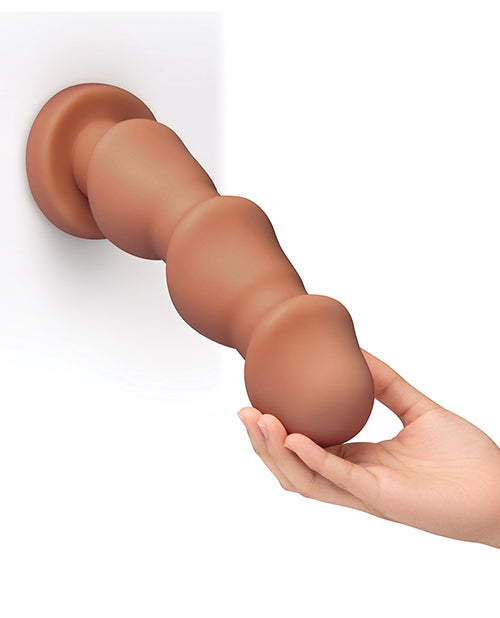 BVibe Headz Realistic XXL Dildo 10.5 Inch Multi Bulb Flared Base