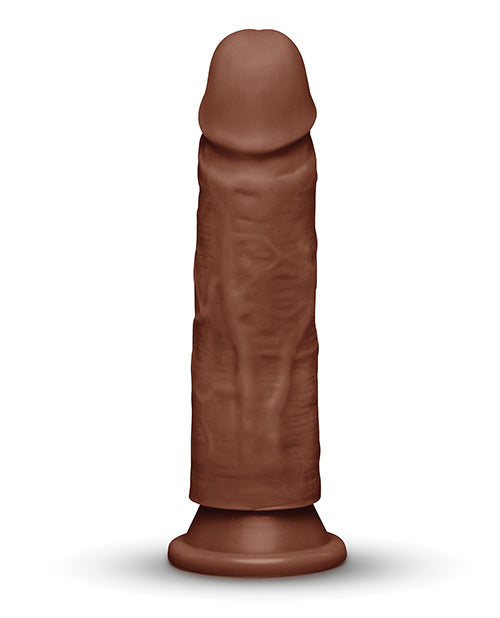 Together 7.75 Inch realistischer, voluminöser Strap-on-Dildo, Dark