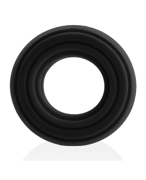 Hunky Junk Roto Velvet Grip Premium Silicone Cockring