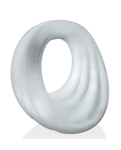 Anello per pene Hunky Junk Expander Slimmer Scoop in miscela di silicone premium