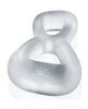 Încărcați imaginea în vizualizatorul Galerie, Inel dublu pentru penis Hunky Junk Boomerang, din silicon, pentru bărbați
