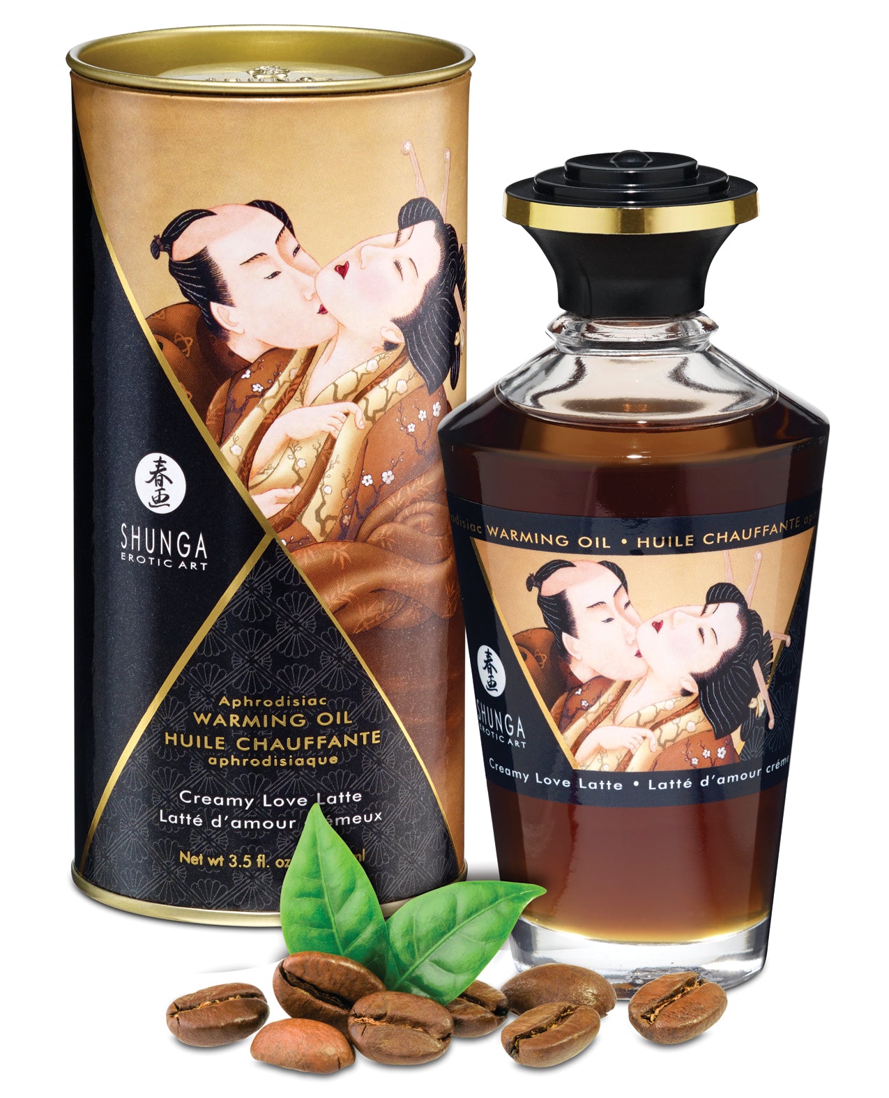 Shunga Λάδι Θέρμανσης - 3.5 oz Κρεμώδες Love Latte