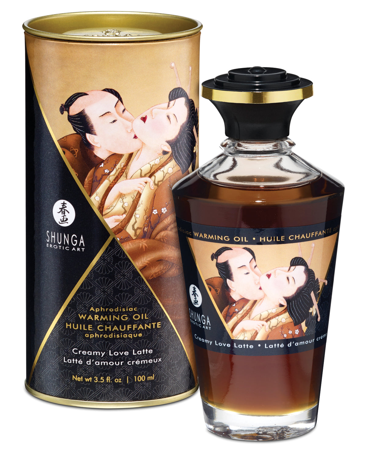 Shunga Λάδι Θέρμανσης - 3.5 oz Κρεμώδες Love Latte