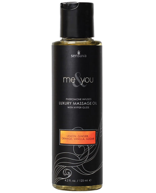 Sensuva Moi & Toi Huile de Massage - 4.2 oz Désir au Paradis