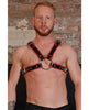 Load image into Gallery viewer, Rouge Chest Harness Large - Black/Red
