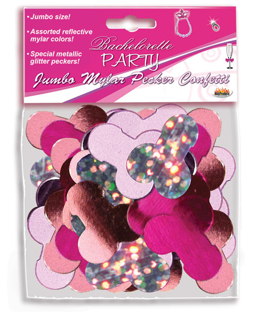 Jumbo Mylar Penisjuhla Konfetti