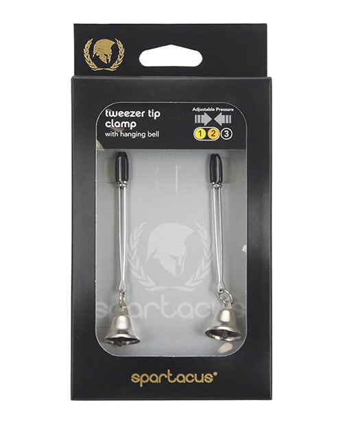 Morsetti per capezzoli regolabili Spartacus con campanelli