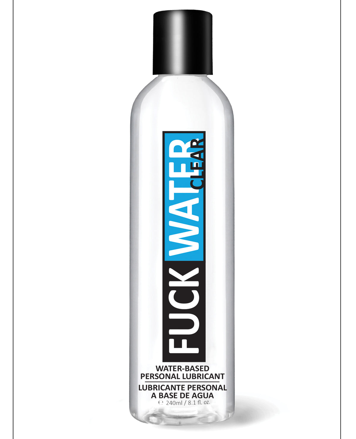 Fuck Water Claro H2O - Botella de 8 oz