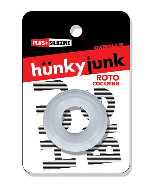 Hunky Junk Roto Plus Silikon-Penisring mit bequemem Sitz