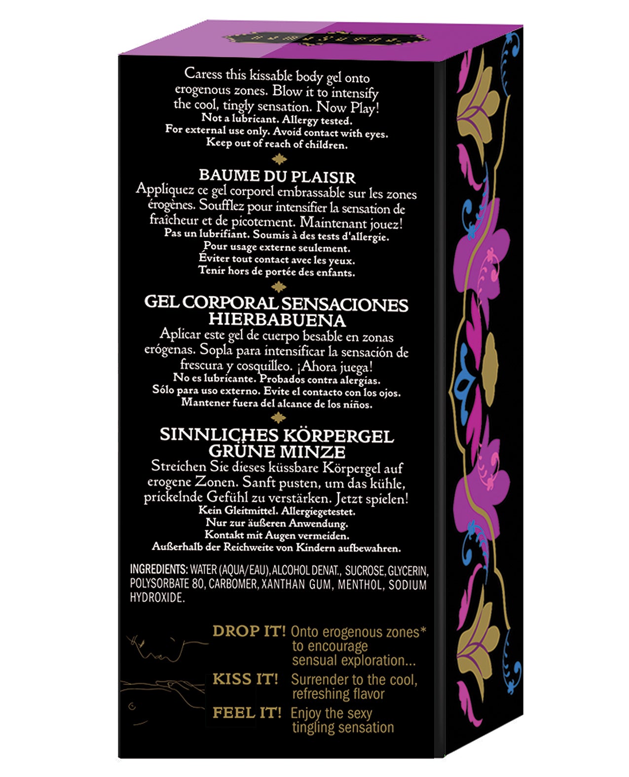 Bálsamo de Placer Sensaciones Kama Sutra - 1.7 oz Beso de Frambuesa