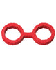 Cargue la imagen en el visor de la galería, Japanese Bondage Silicone Cuffs Small - Red
