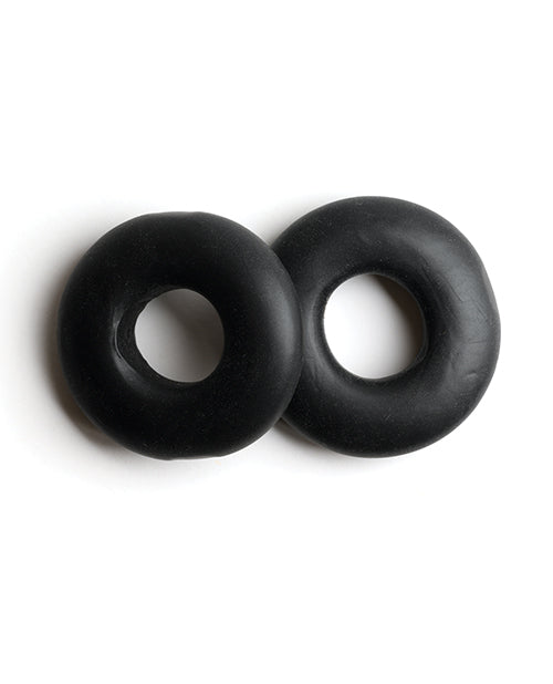 Sport Fucker Stacker Rings Black Set for Adjustable Stacking Pleasure