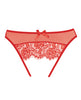 Ladda bilden i Galleri Viewer, Adore Expose Panty Red O/S
