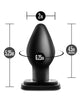 Carica l'immagine nel visualizzatore Galleria, Blush Anal Adventures XL Plug - Black
