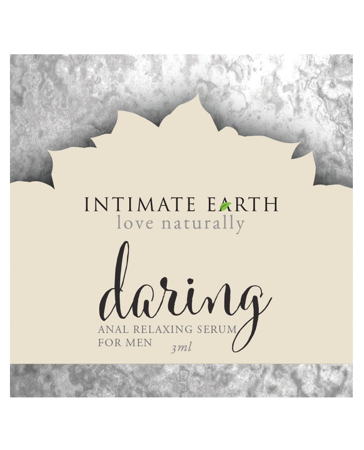 Intimate Earth Τολμηρό Ανακουφιστικό Χαλαρωτικό Αναλ Φύλλο - 3 ml Φύλλο