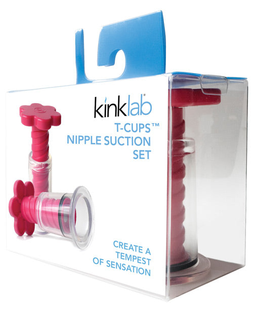 Load image into Gallery viewer, KinkLab T-Cup Nipple Suction Set
