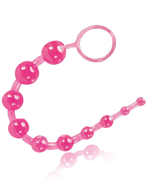 Blush B Yours Basic Anal Beads Pink For Beginners And Explorers
