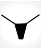 Load image into Gallery viewer, Adore Between the Cheats Wetlook Panty Black O/S

