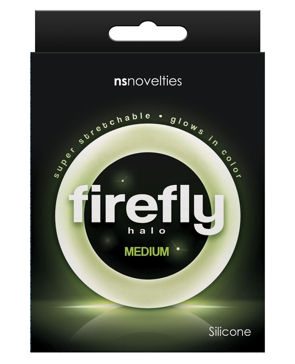 Firefly Halo Średni Pierścień Na Penisa - Przezroczysty