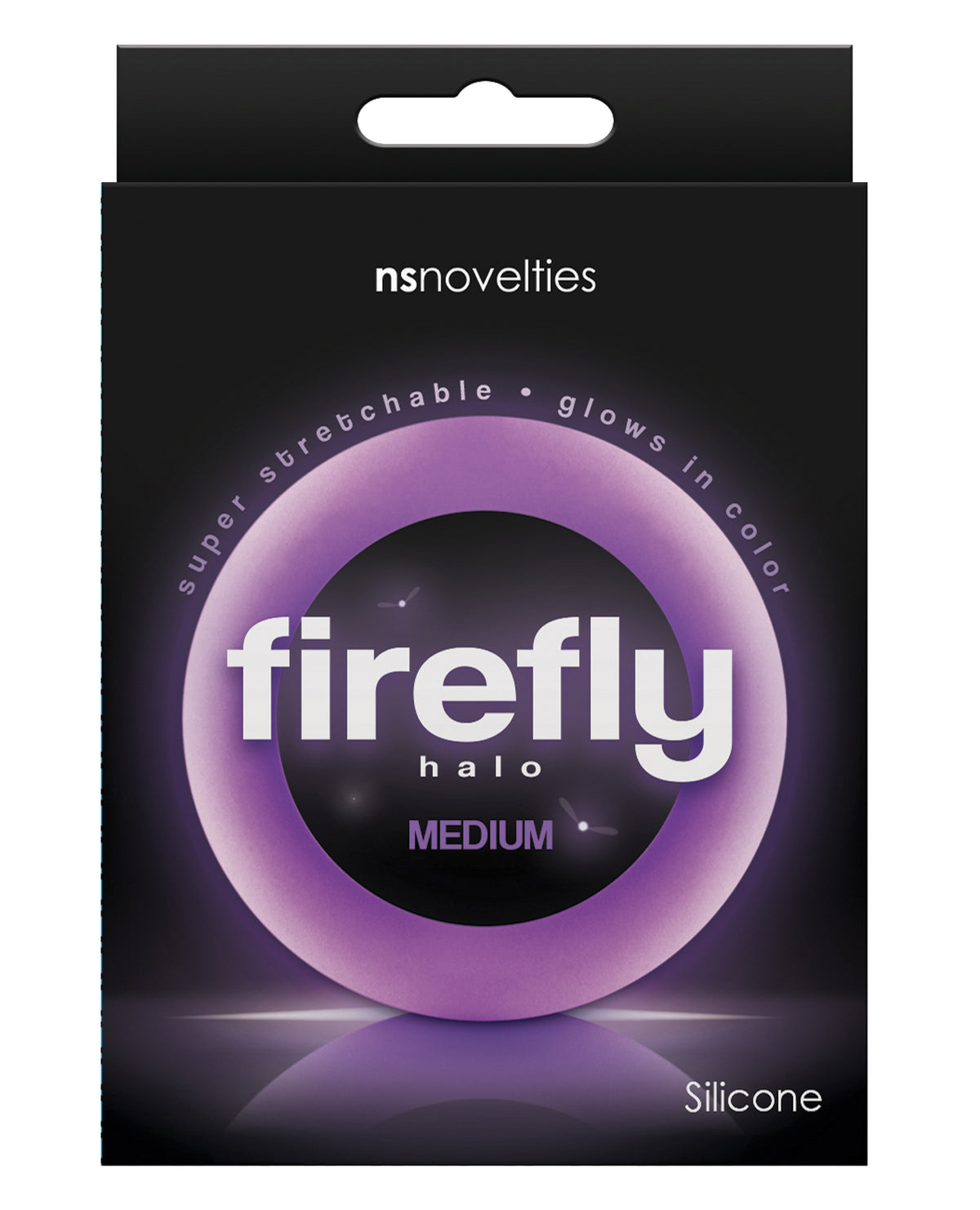 Firefly Halo Medium Cockring - Paars