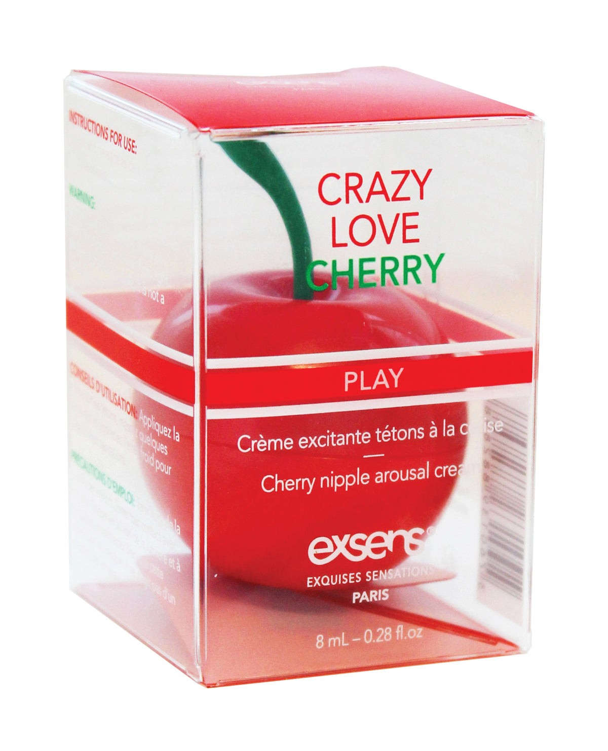 EXSENS of Paris Creme para Mamilos - 8 ml Crazy Love Cherry