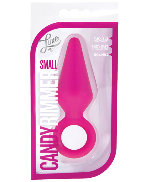 Blush Luxe Candy Rimmer Small Fuchsia Anal Plug Silicone