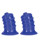 Load image into Gallery viewer, Hunky Junk Elong Nipsuckers - Cobalt
