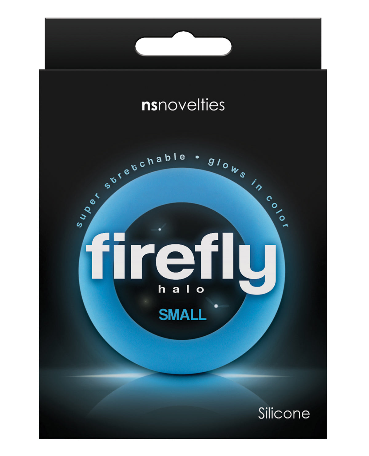 Firefly Halo Mały Pierścień na Penisa - Niebieski