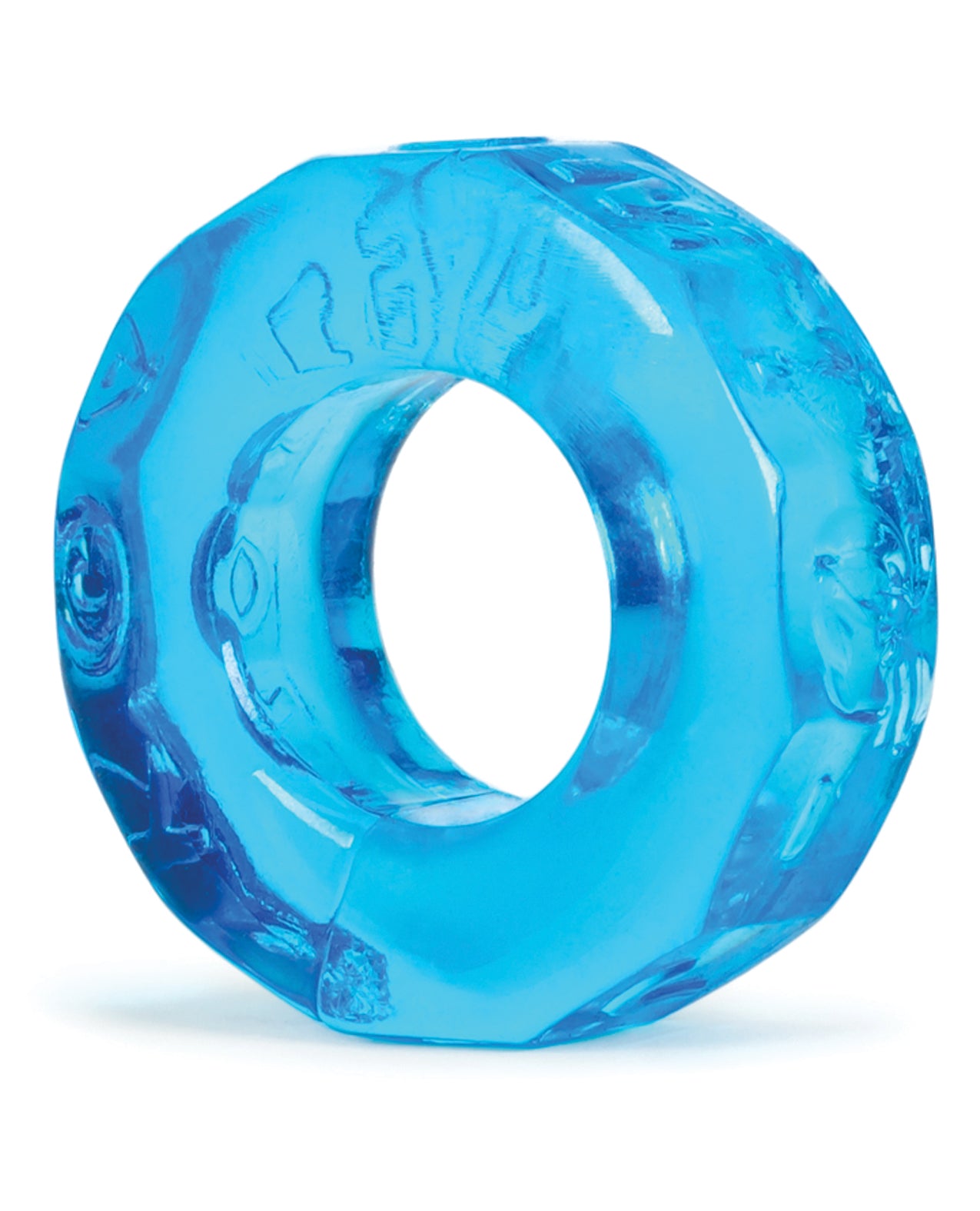 Oxballs Atomic Jock Sprocket Anello per il Pene - Blu Ghiaccio