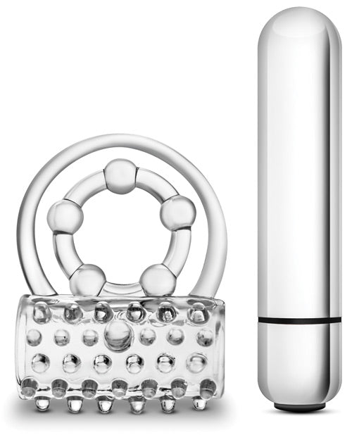 Anillo para pene Blush Stay Hard Super Clitificador - Transparente