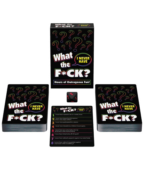 What The F Word I Never Have Card Game For Adults Deluxe