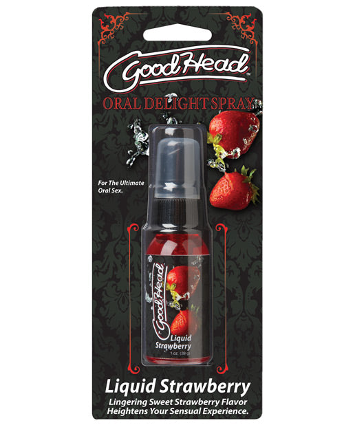 GoodHead - Spray do przyjemności oralnej - Truskawkowy