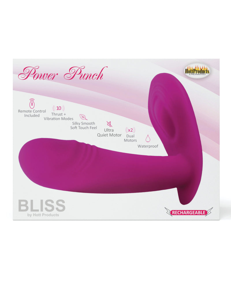 Cargue la imagen en el visor de la galería, Bliss Power Punch Thrusting Vibe

