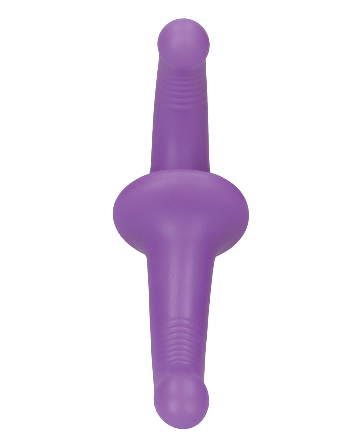Shots Ouch Silicone Strapless Strap On Purple G Spot Stimulation