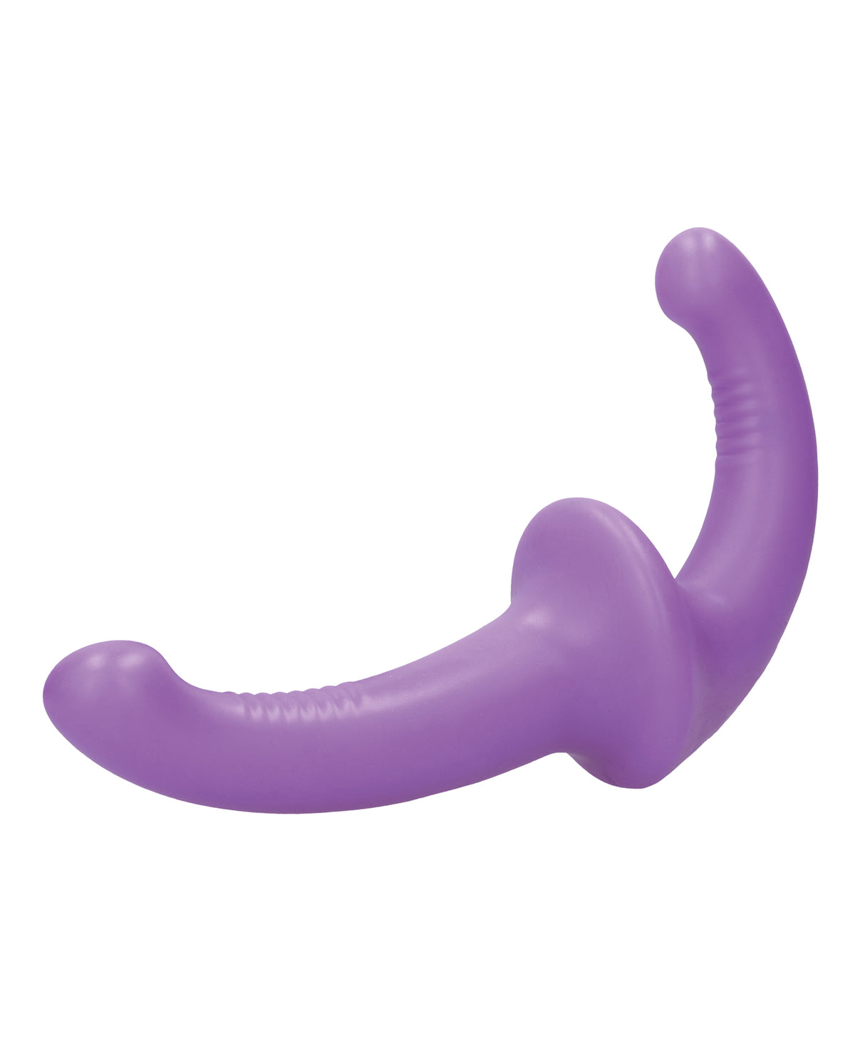 Shots Ouch Silicone Strapless Strap On Purple G Spot Stimulation