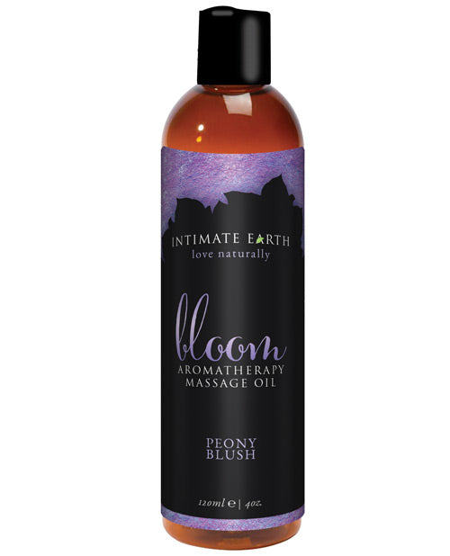 Charger l&#39;image dans la visionneuse de la galerie, Huile de massage Intimate Earth Bloom Pivoine Blush 120 millilitres Non grasse Absorption rapide Fraîcheur toute la journée
