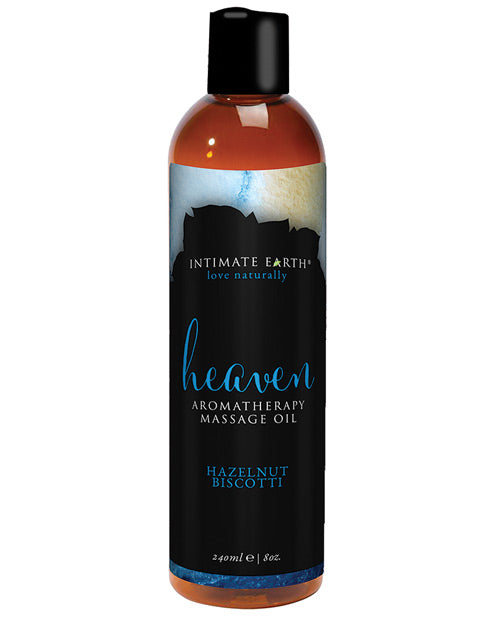 Load image into Gallery viewer, Intimate Earth Heaven Massage Oil - 240 ml Hazelnut Biscotti
