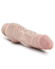 Load image into Gallery viewer, Blush Dr Skin Vibe 4 Beige 8 Inch Realistic Vibrator With Clitoral Nubs
