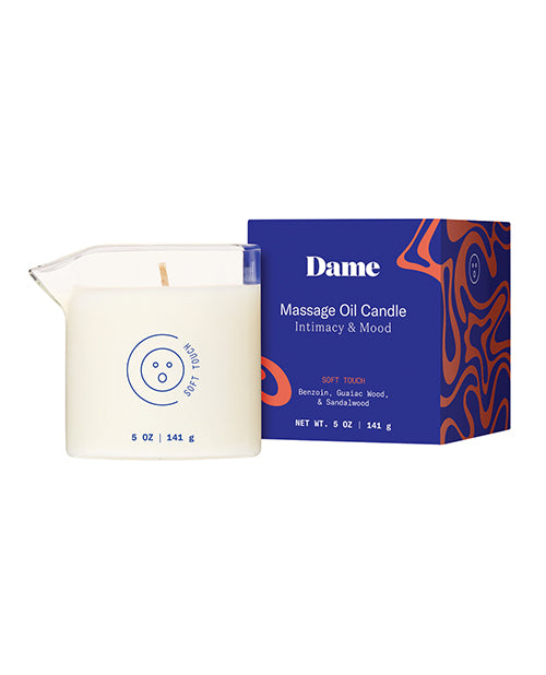 Dame Massage Oil Candle Soft Touch Kava Kava Infusion